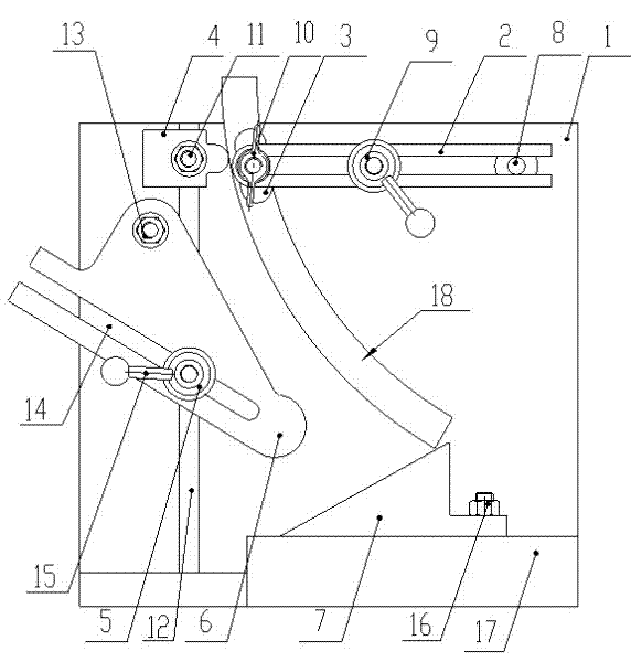 Clamping tool for grinding end surface of gland sealing ring of steam turbine