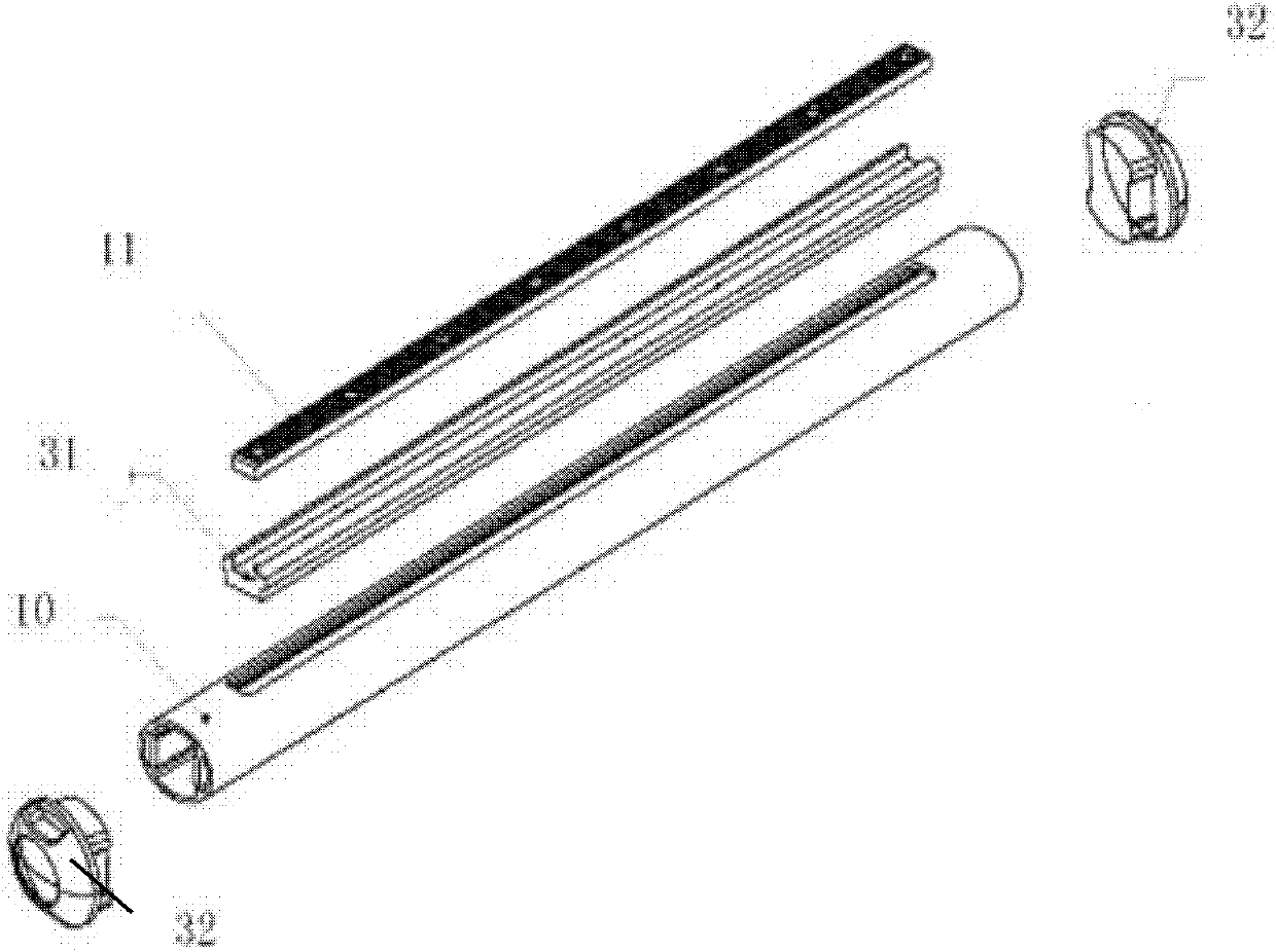 Video camera combined photographic frame structure