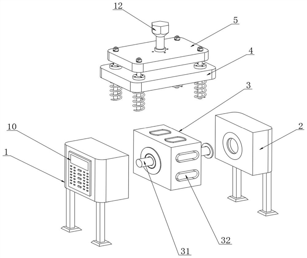 Mold for producing rear camera protection ring of mobile phone