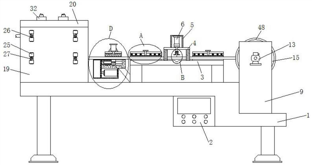 A kind of cable manufacturing equipment