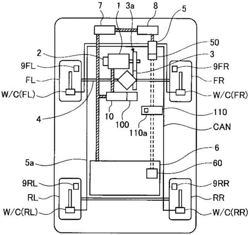 Control device for electric vehicle