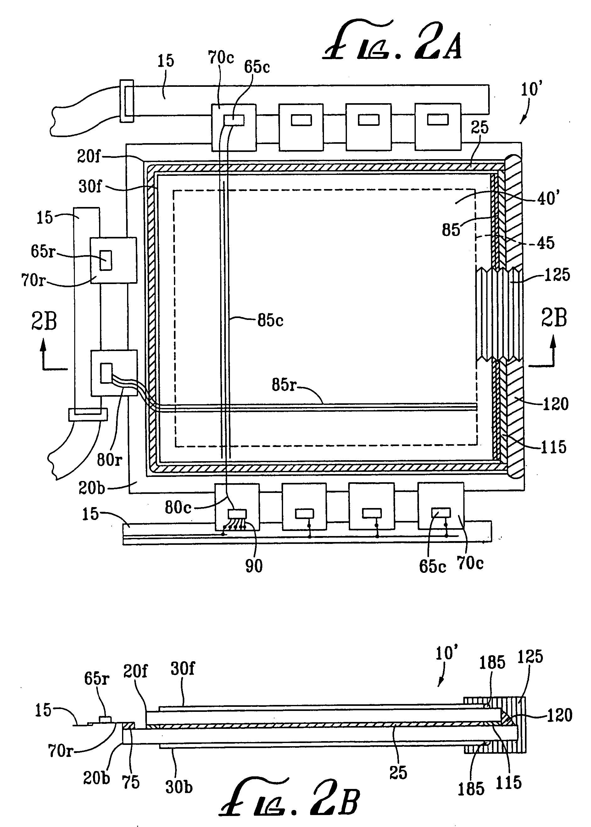 Customized electronic displays and methods of customizing the physical size and/or shape thereof