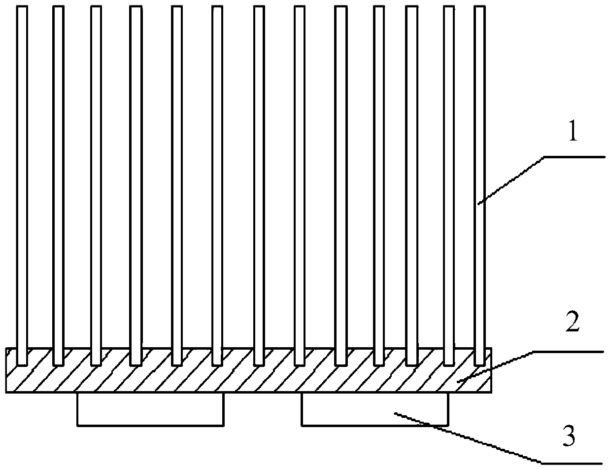 Thermal superconducting sheet heat sink and manufacturing method thereof