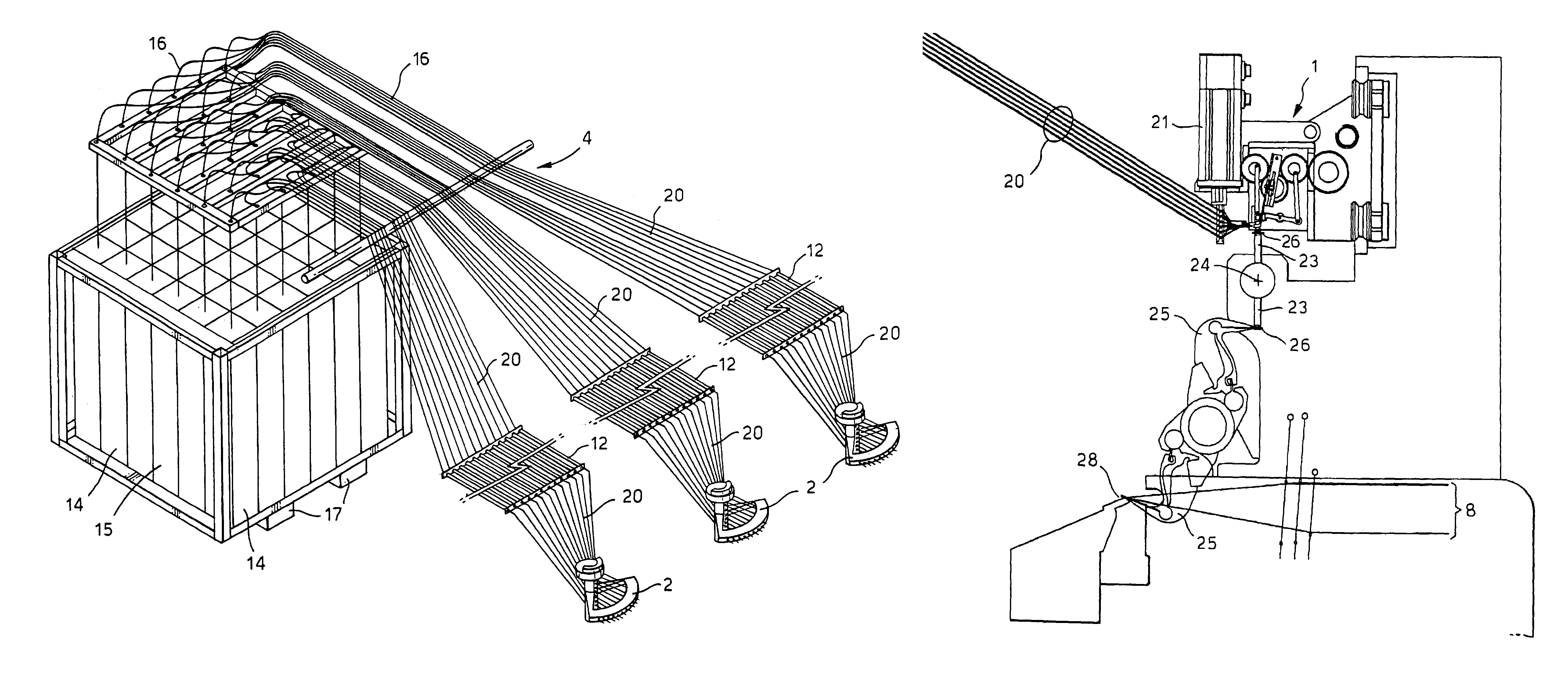 Carpet weaving loom