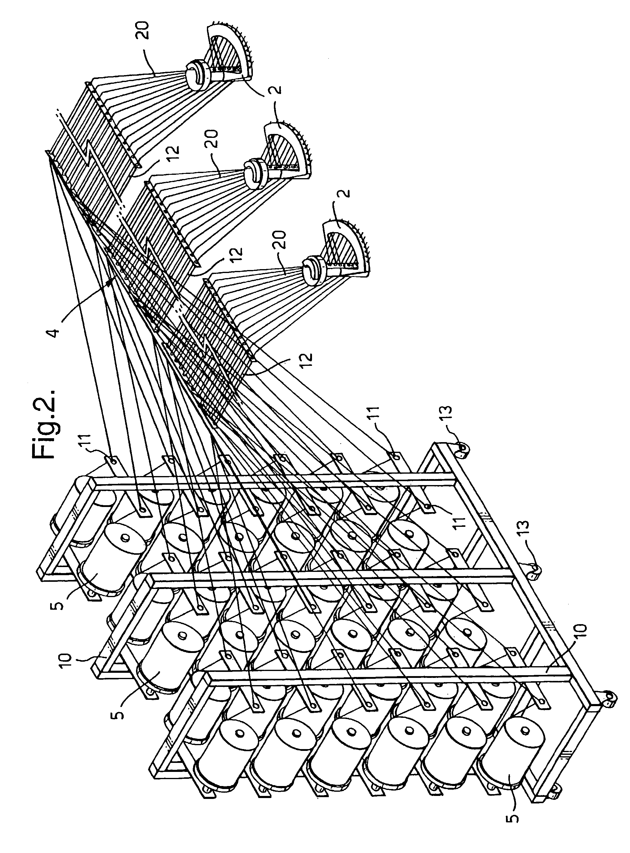 Carpet weaving loom