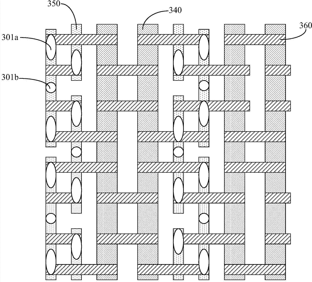 Testing structure and testing method for matching degree of electron beam flaw scanner