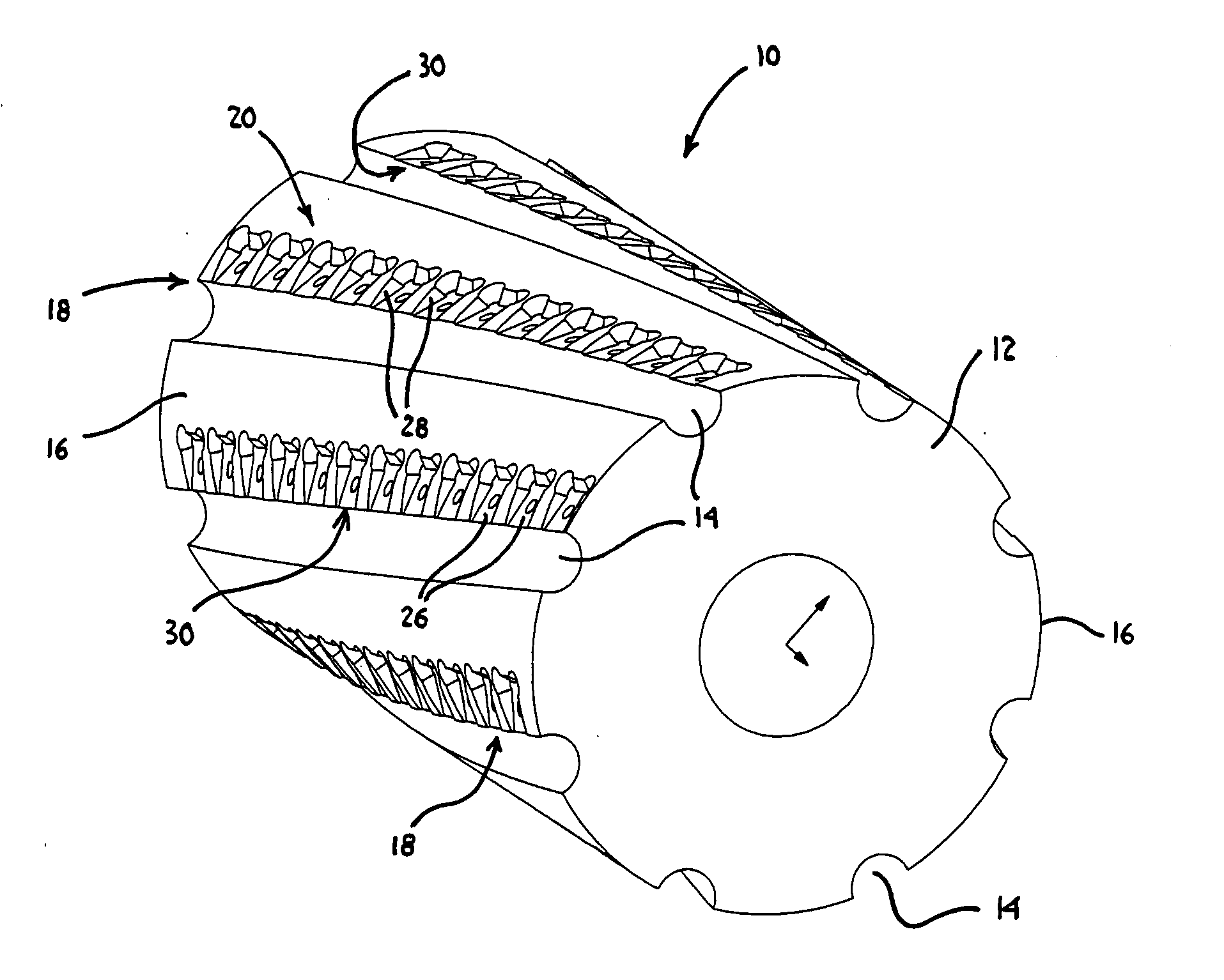 Helical cutterhead