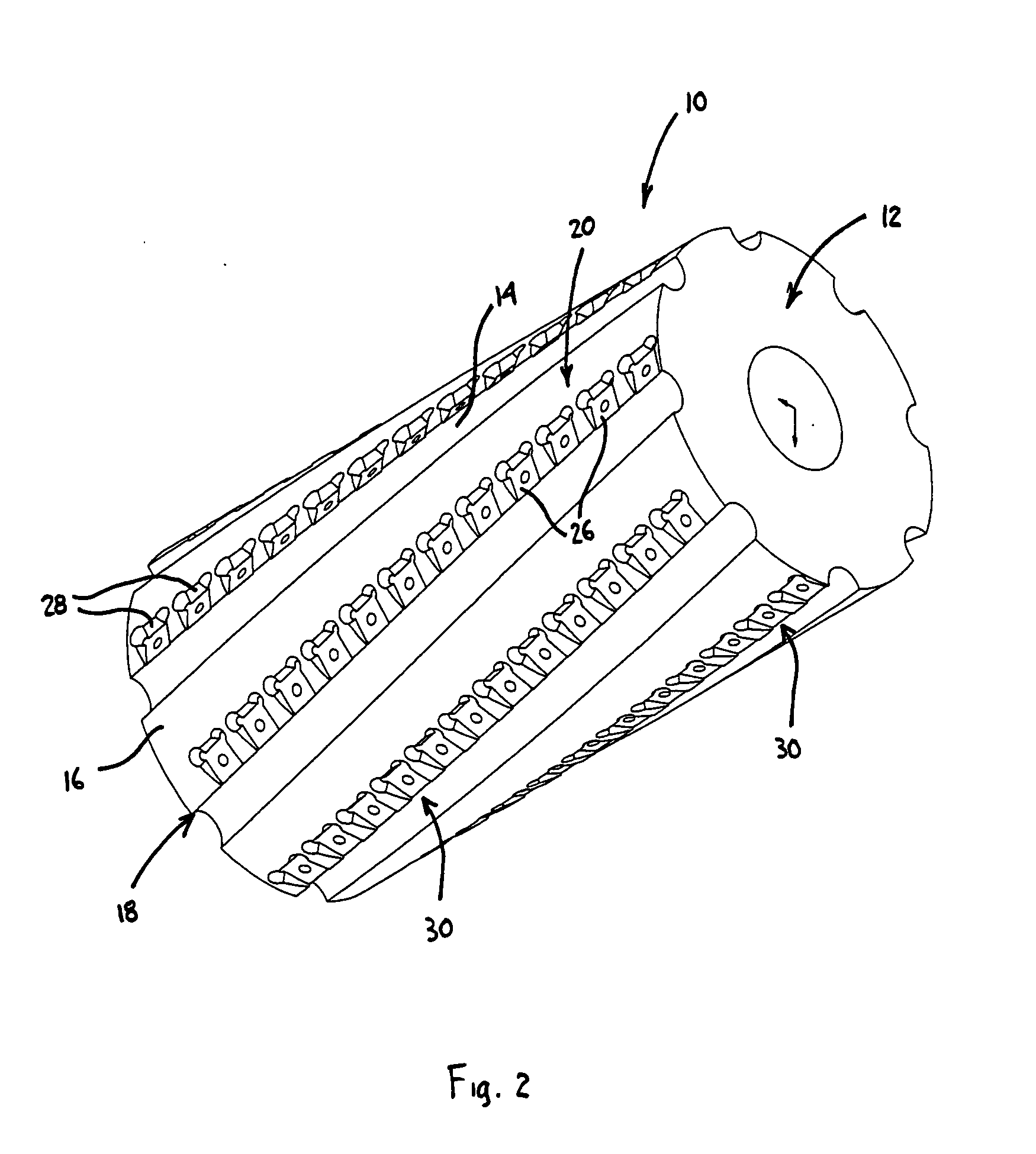 Helical cutterhead