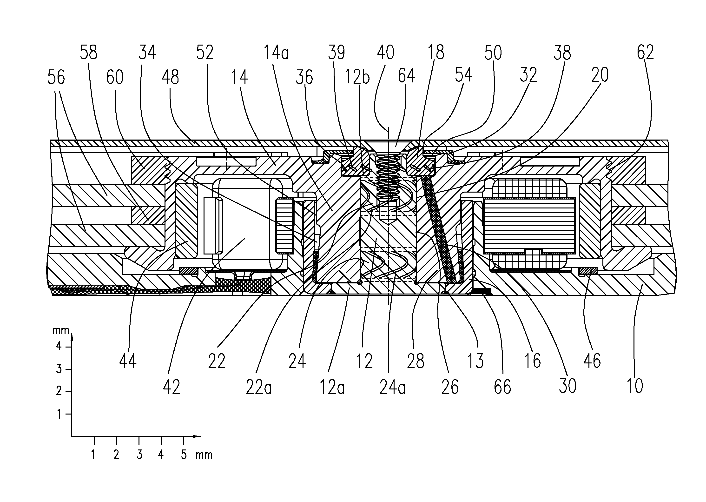 Spindle motor having a low overall height