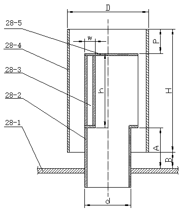 Flue gas dedusting and desulfurizing tower and flue gas dedusting and desulfurizing method