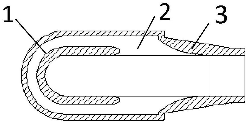 Power cable insulation closed terminal and closing method of cable end