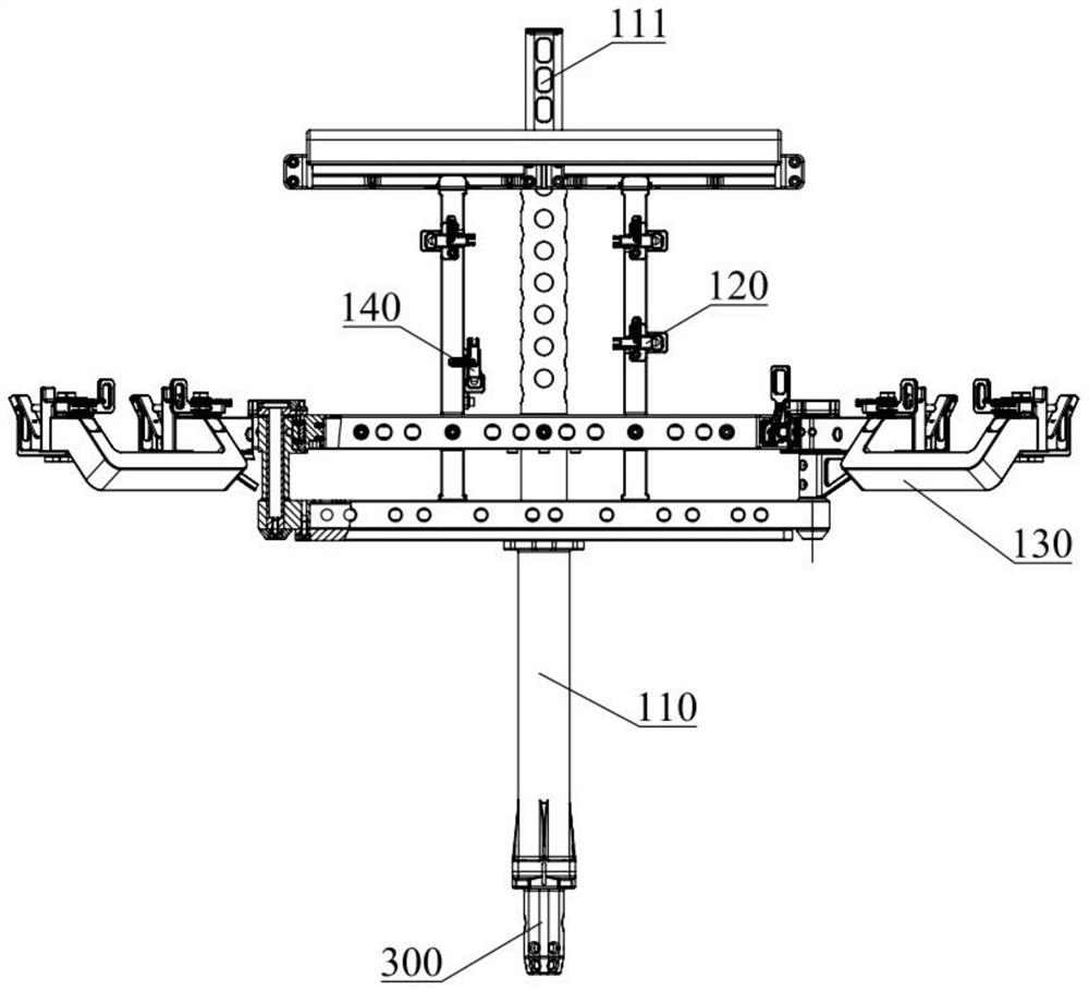 Operation platform for extravehicular on-orbit maintenance of space station