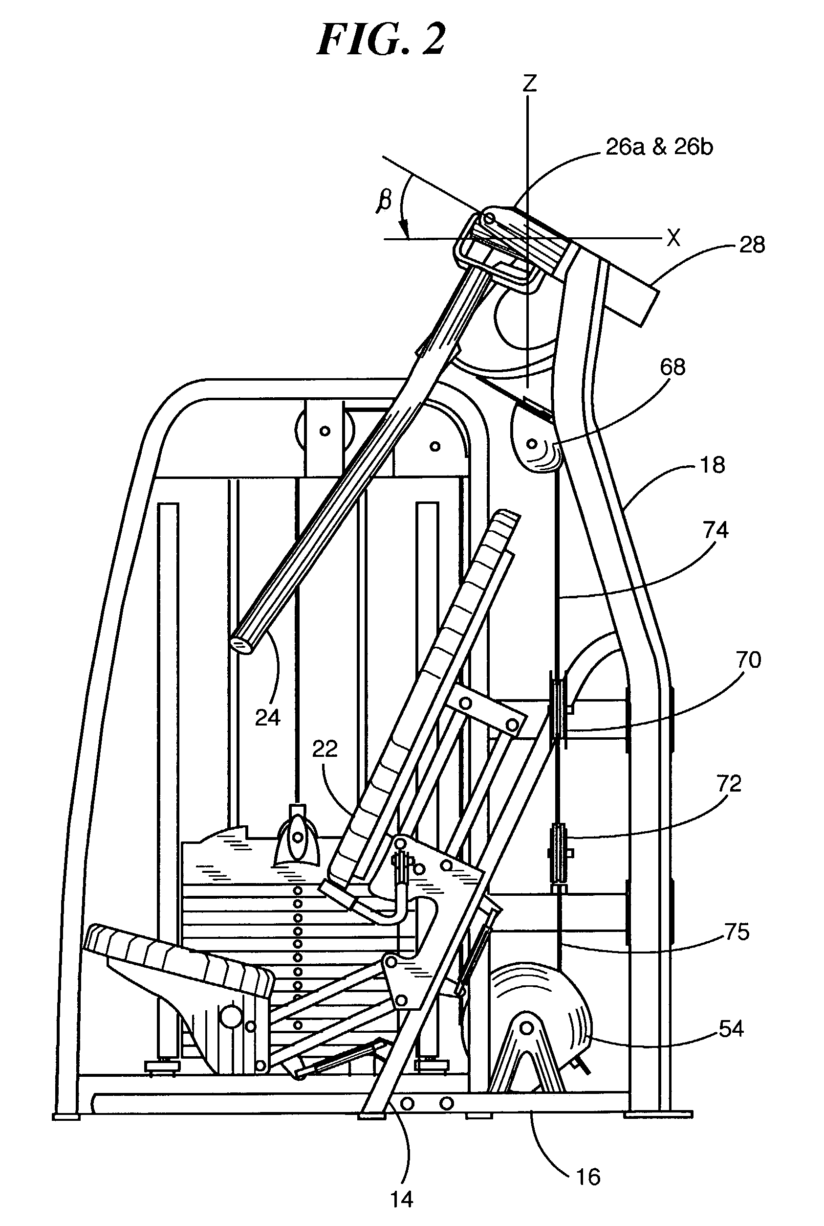 Upper torso exercise machine