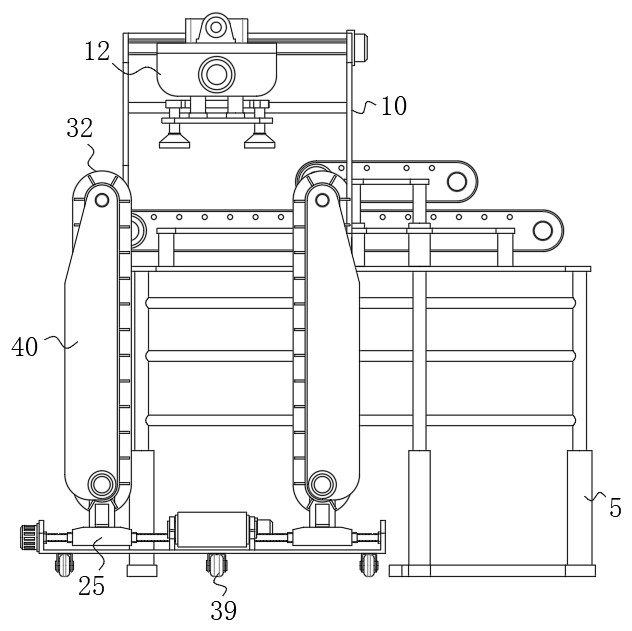 Stacking system for metal plate machining