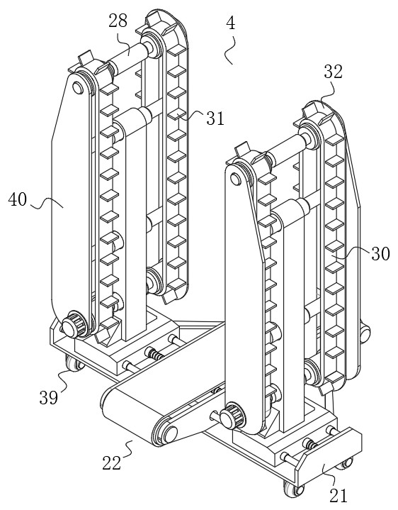 Stacking system for metal plate machining