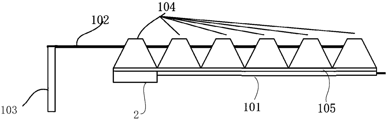 Non-manual body motion instruction sending device and use method thereof