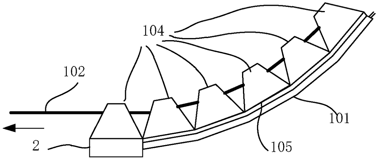 Non-manual body motion instruction sending device and use method thereof