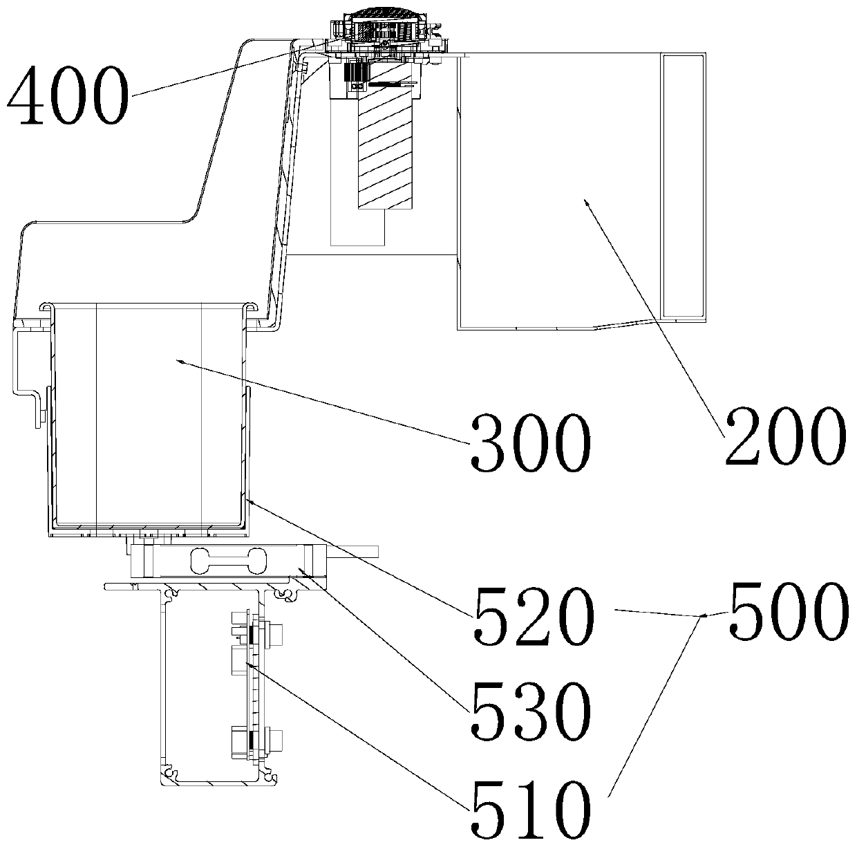 Cryoprecipitation blood coagulation factor preparation instrument and use method thereof