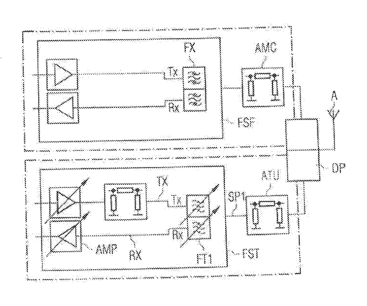 Front-End Circuit Having a Tunable Filter