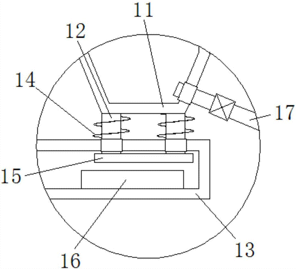 Feed feeding device for livestock breeding