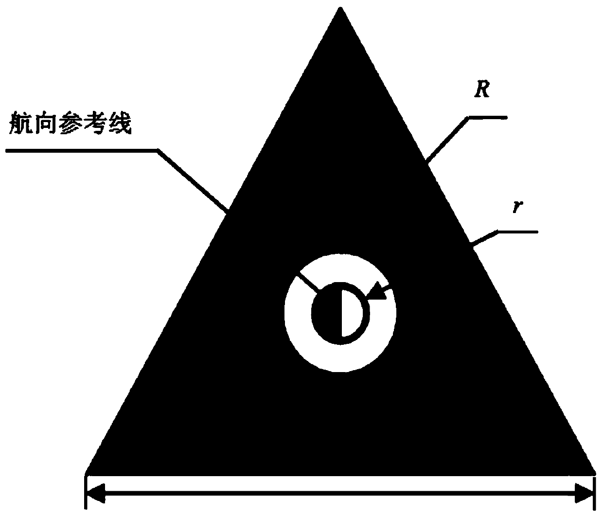 Quad-rotor unmanned aerial vehicle autonomous landing method based on visual positioning