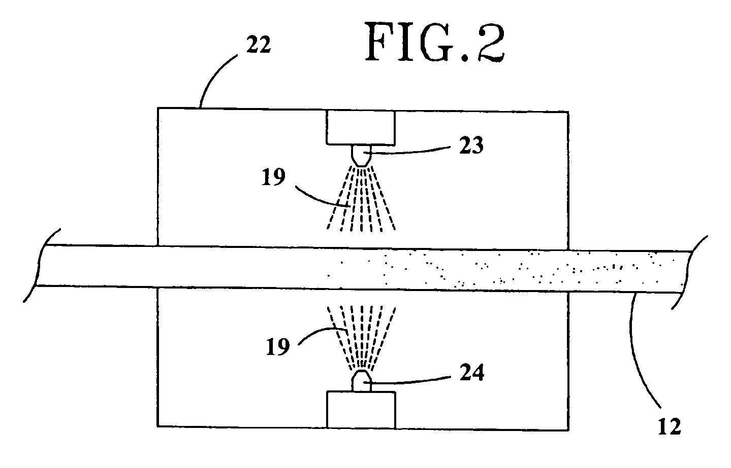 Electrical cable having a surface with reduced coefficient of friction