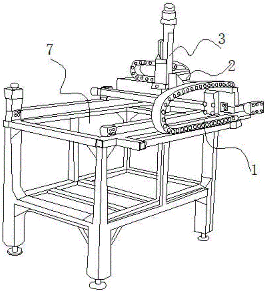 Automatic ultrasonic scanning method and device for die steel