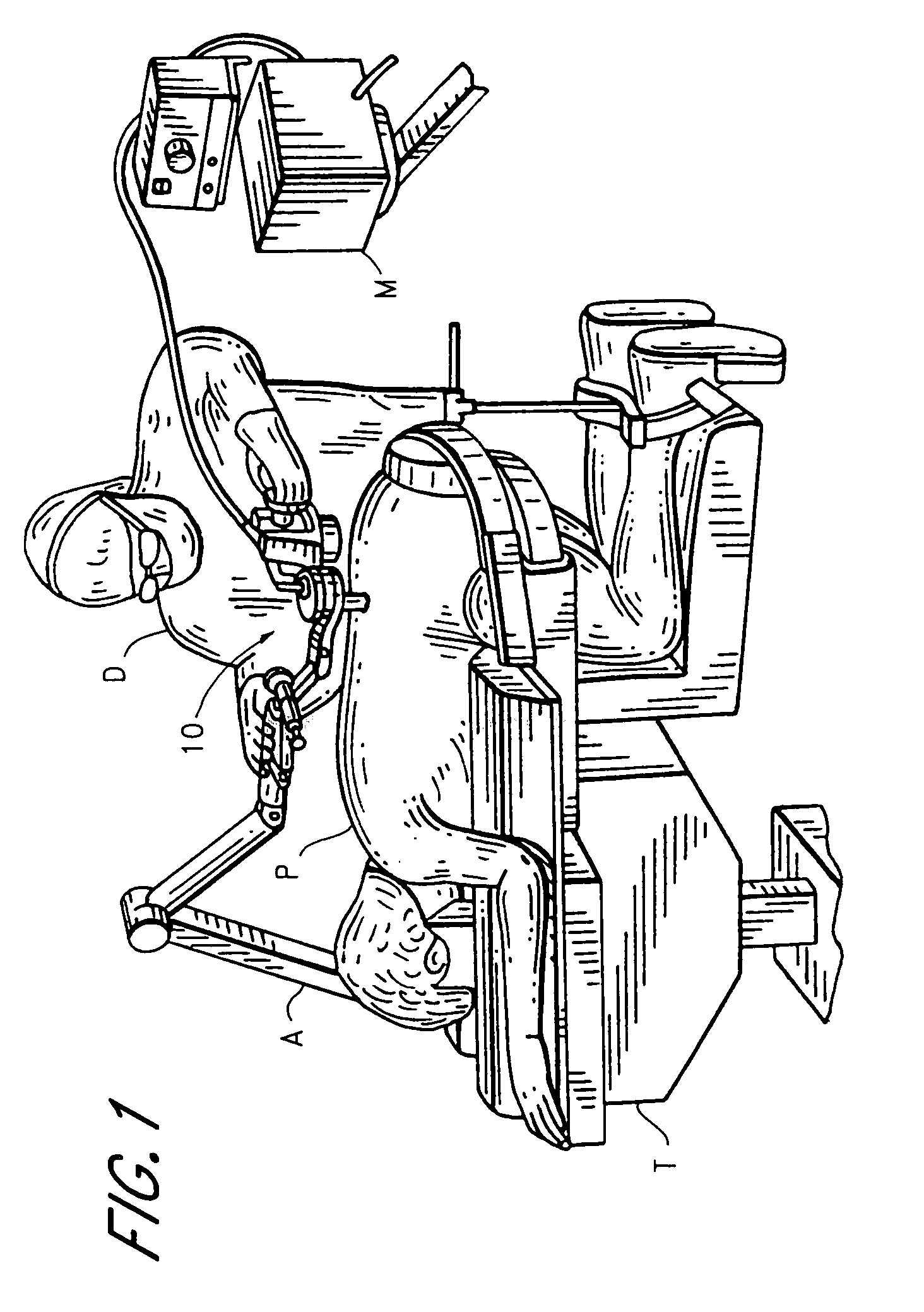 Adjustable height access device for treating the spine of a patient