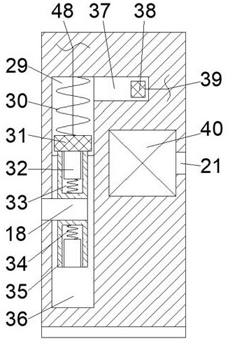 Numerical control lathe auxiliary heat dissipation device capable of automatically adjusting spraying speed of cooling liquid