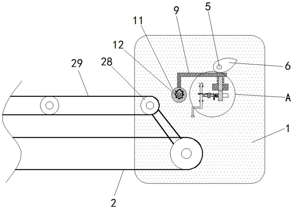 A labeling device for the production of computer mainframe fans