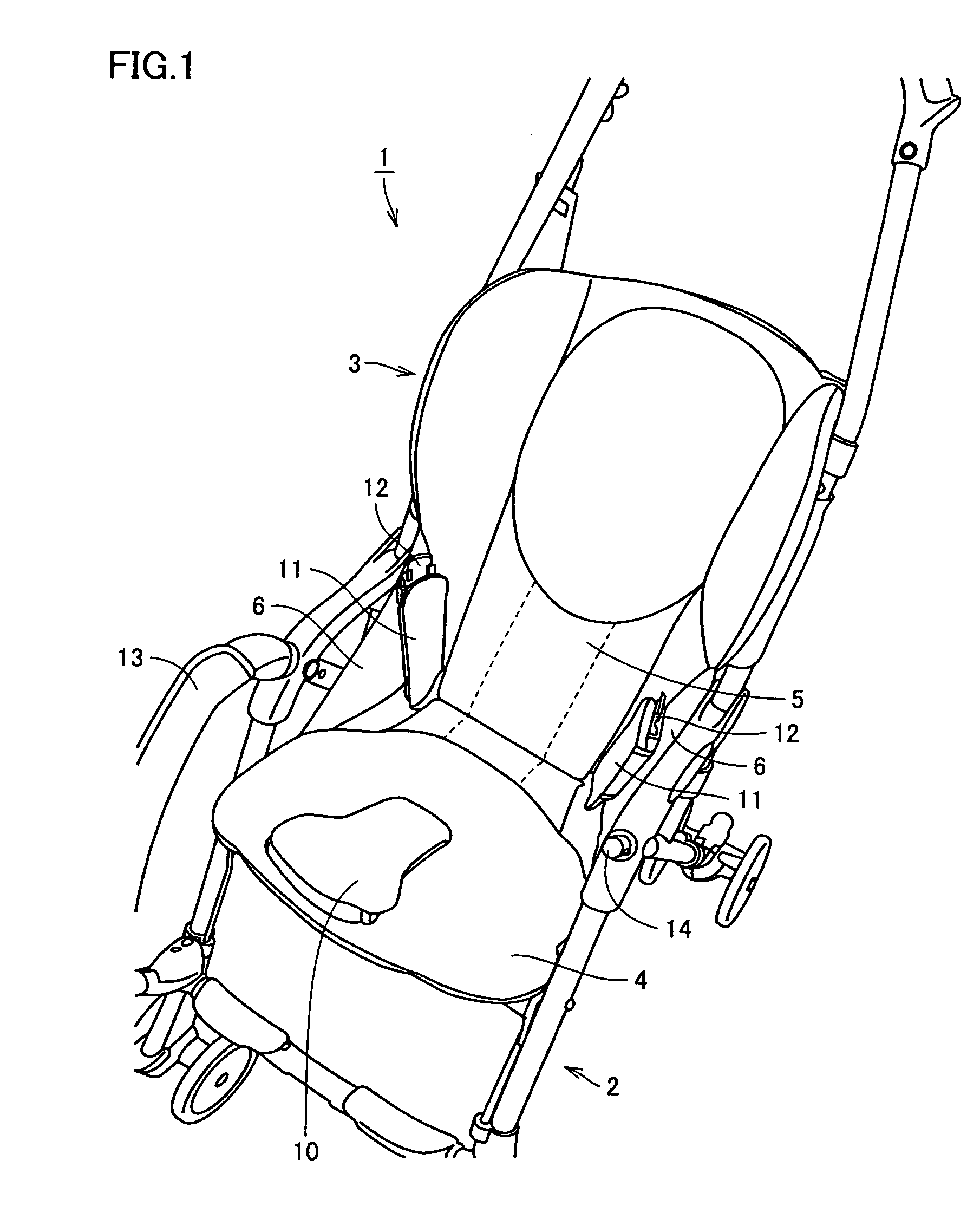 Seat of child-care instrument