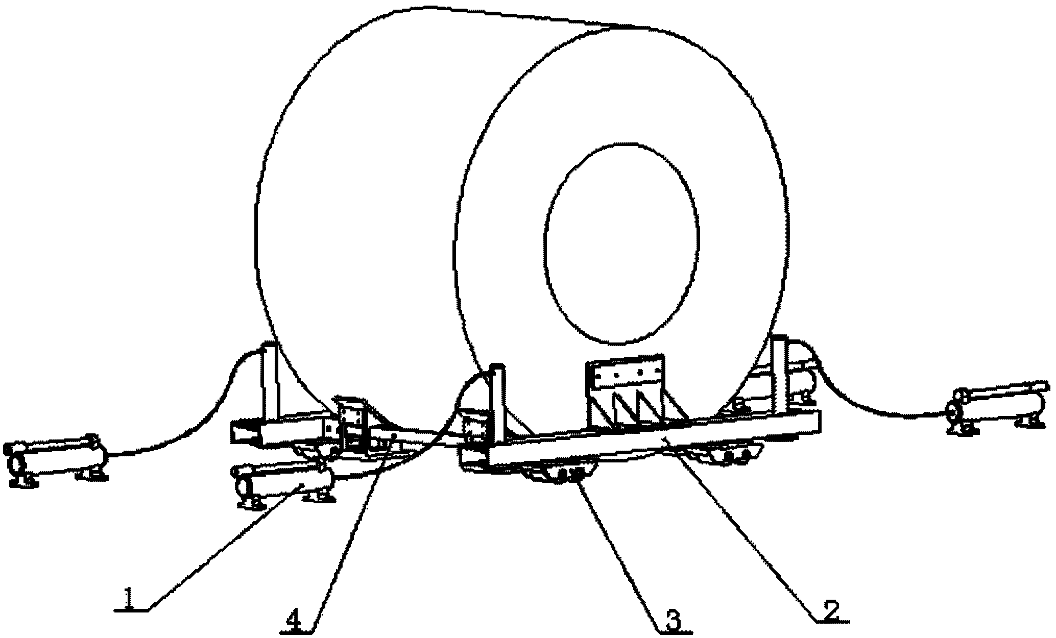 Magnet transfer device of magnetic resonance imaging equipment