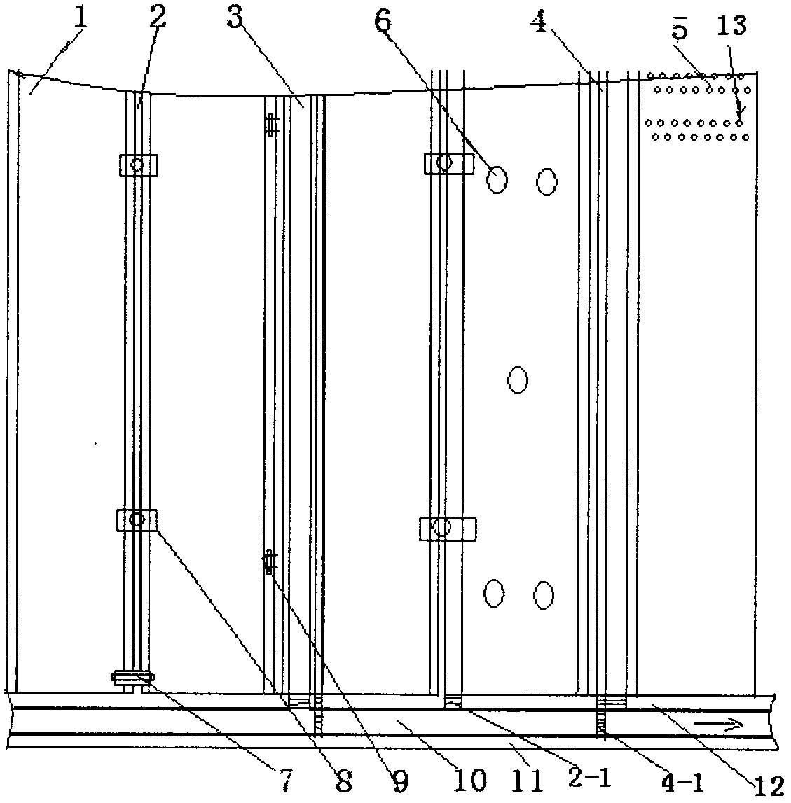 Eutrophic quality-datum rice planting mode and method