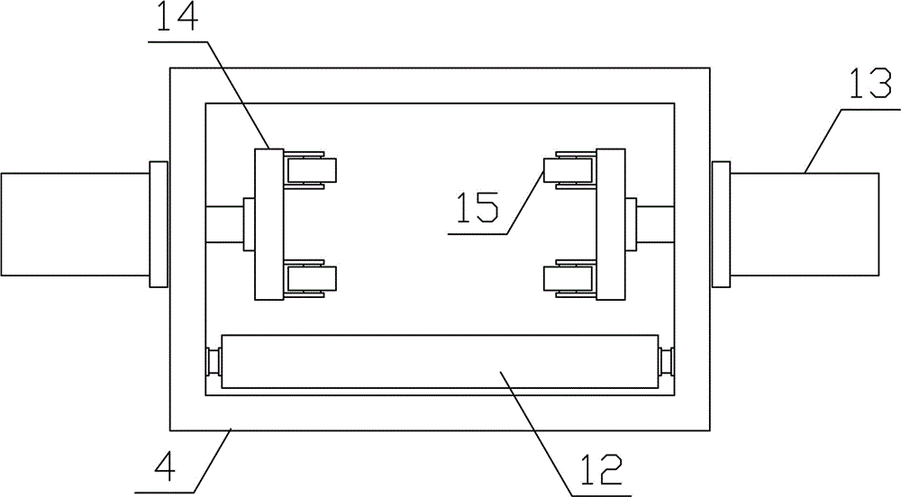 Proximate matter transversely-moving conveying device