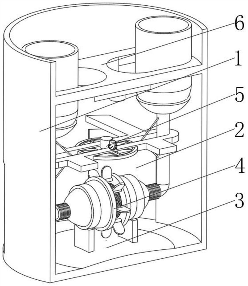 Garbage compression molding, cutting and granulating method