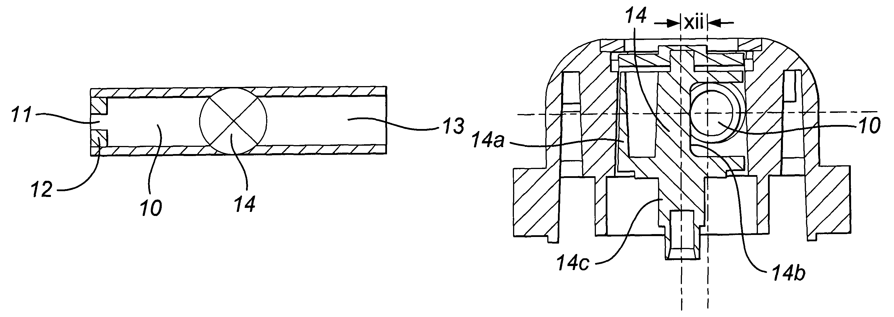 Randomly interrupted breathing device