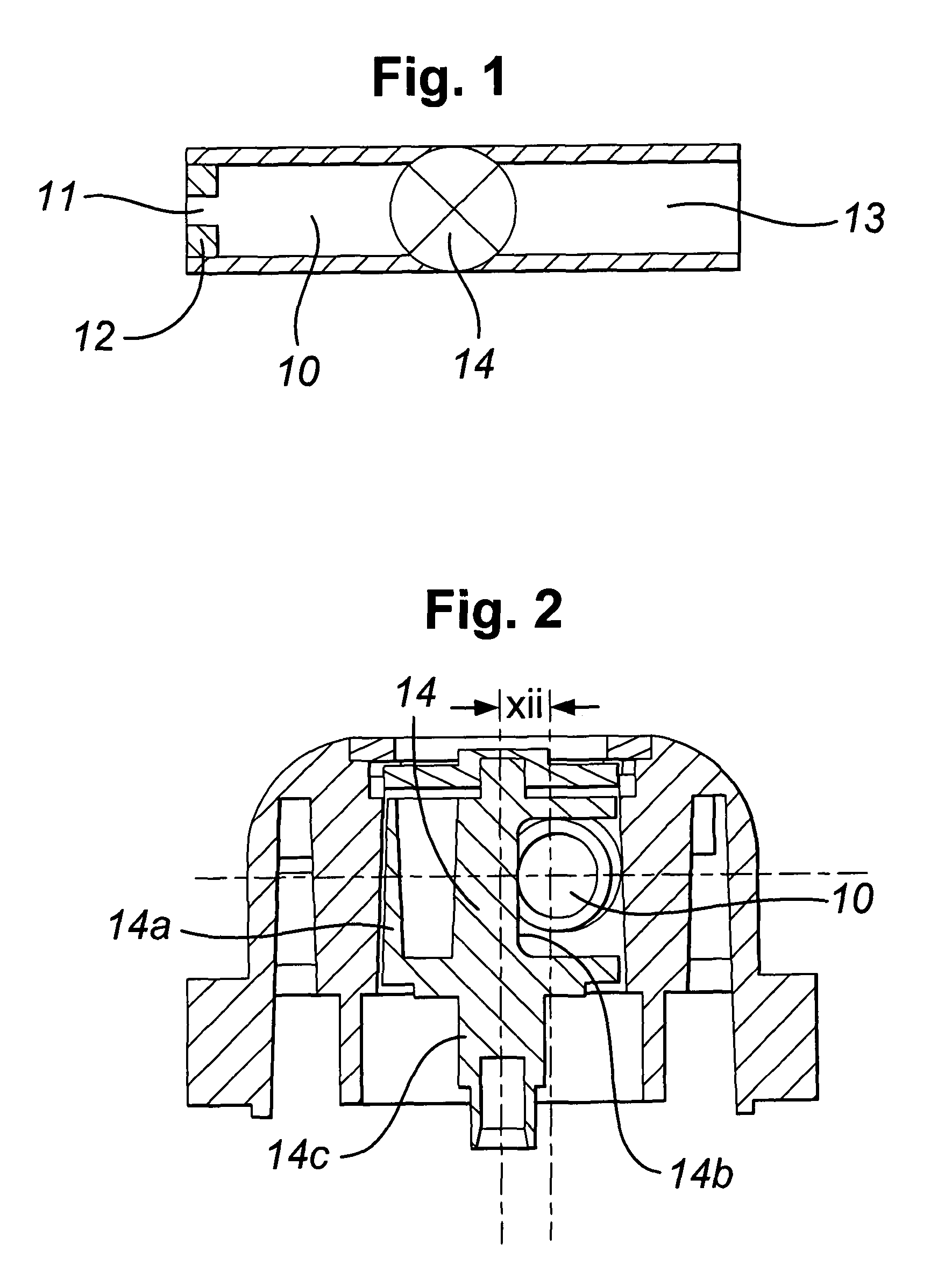 Randomly interrupted breathing device