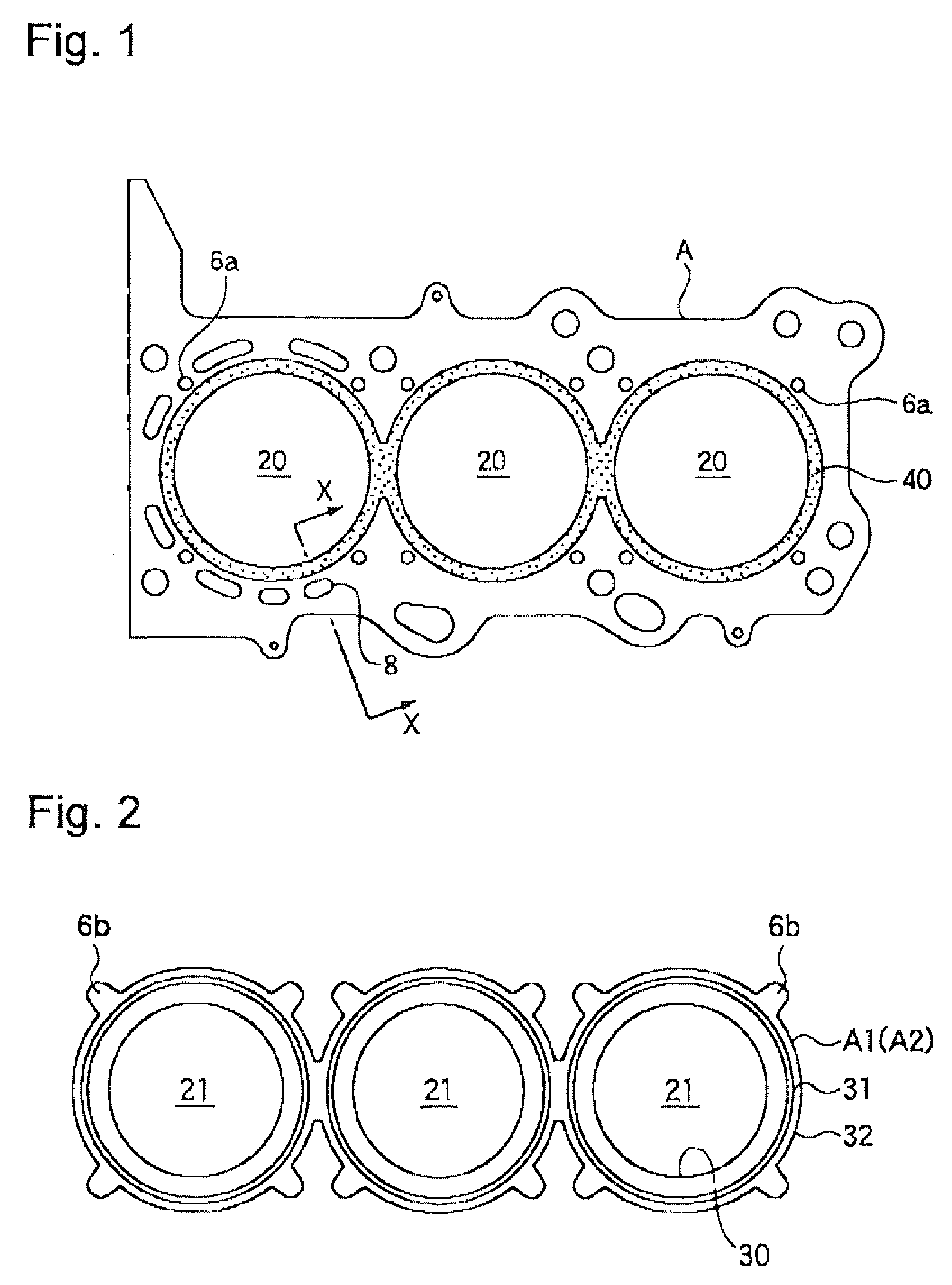 Metal gasket