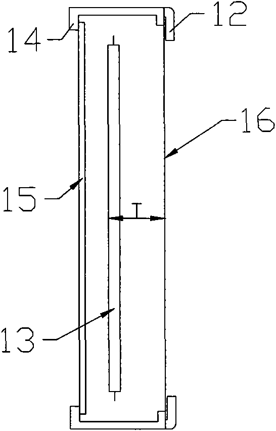 Ultra-thin advertising lamp box with LED (light emitting diode) as light source