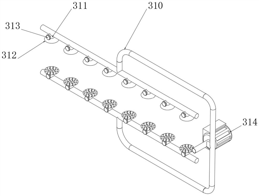 Efficient and convenient rust removal device for hardware machining