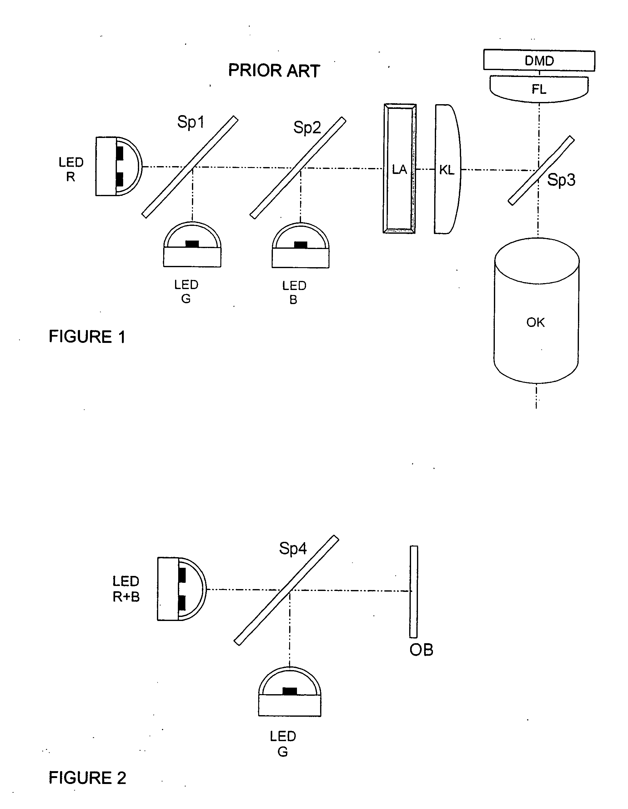 Array for the illumination of an object