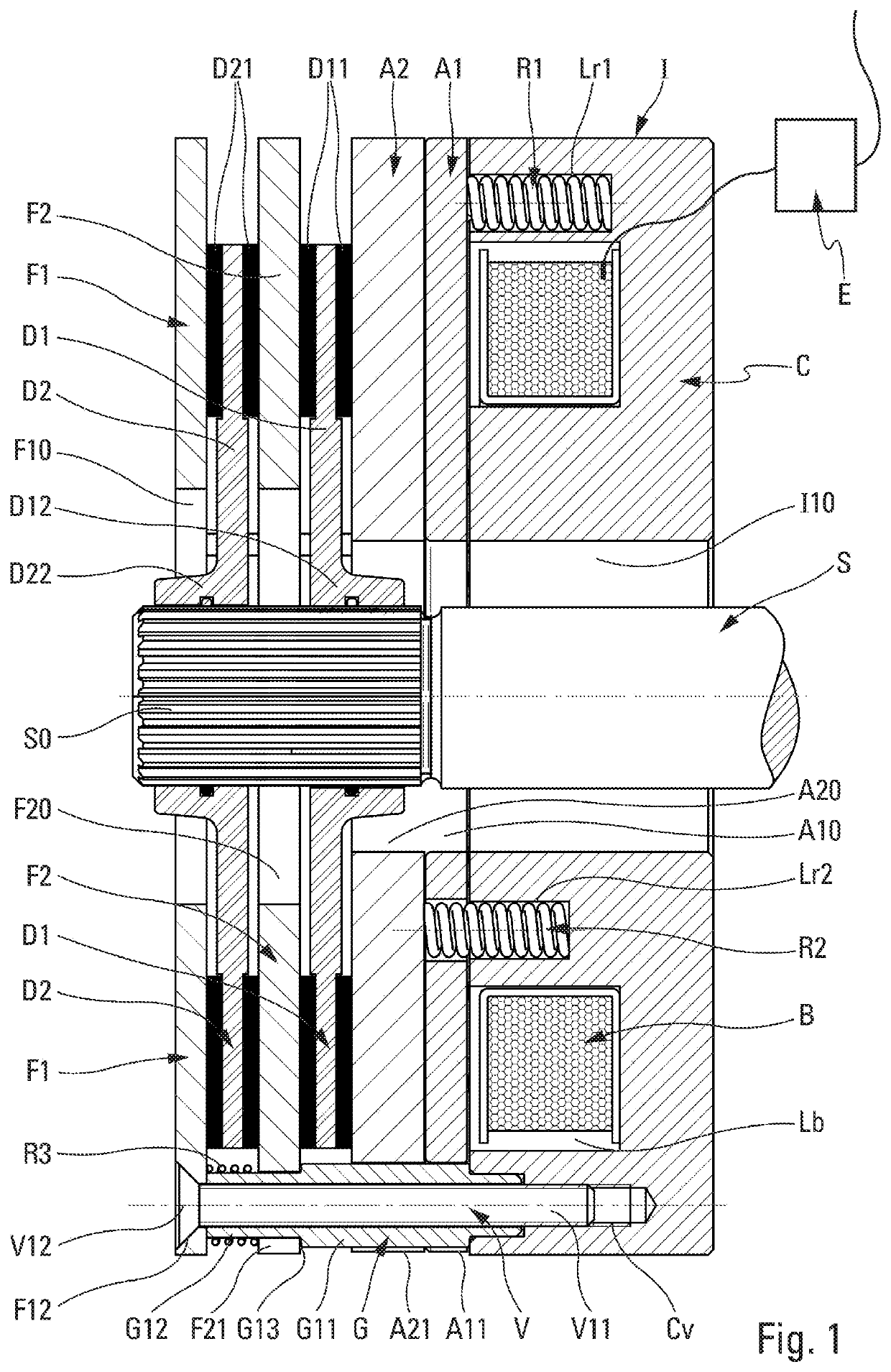 Stepped torque braking device