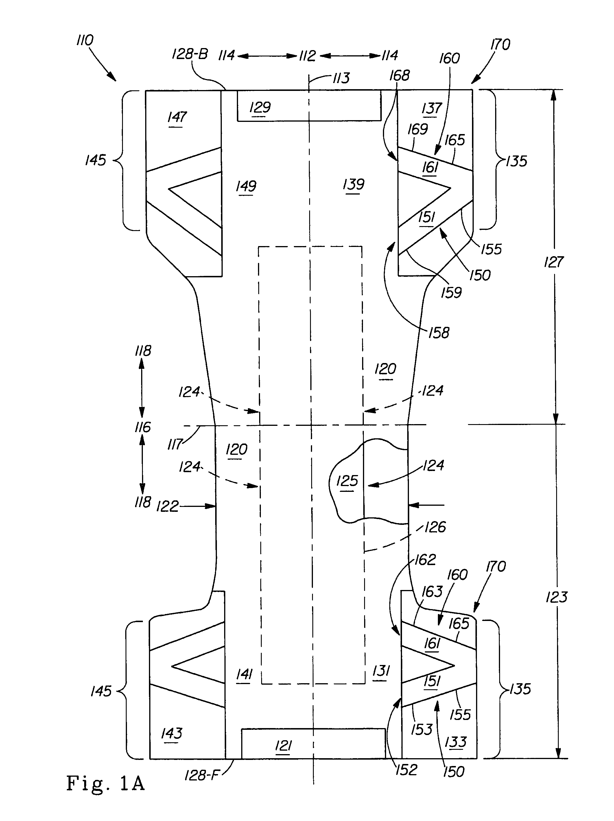 Disposable wearable absorbent articles with anchoring subsystems