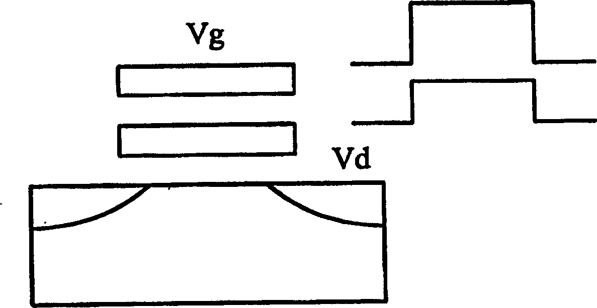 Adjusting device and method for flash memory array after erasion