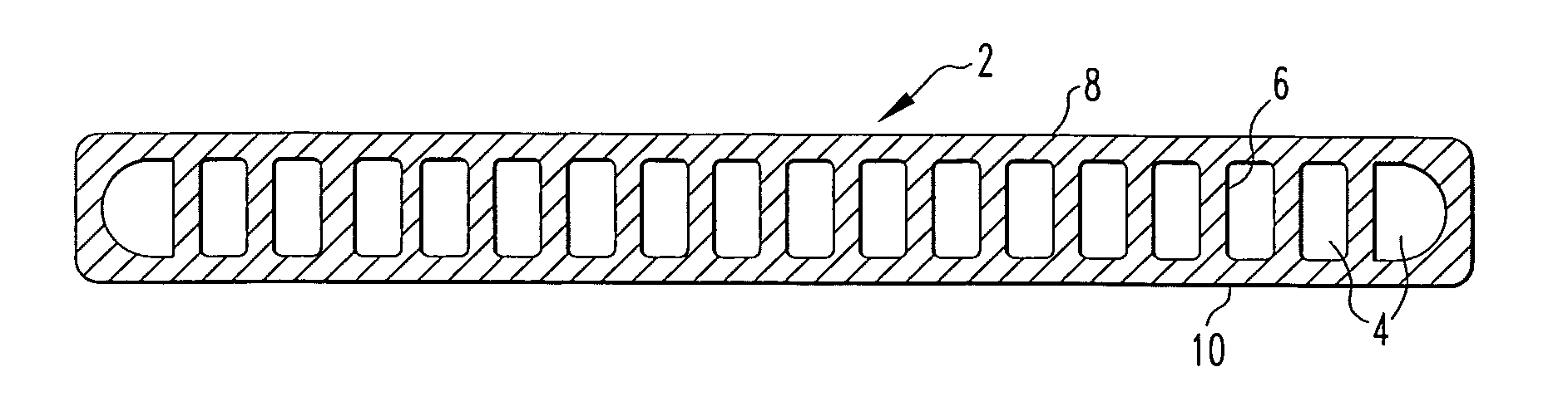 Heat exchanger tubing by continuous extrusion