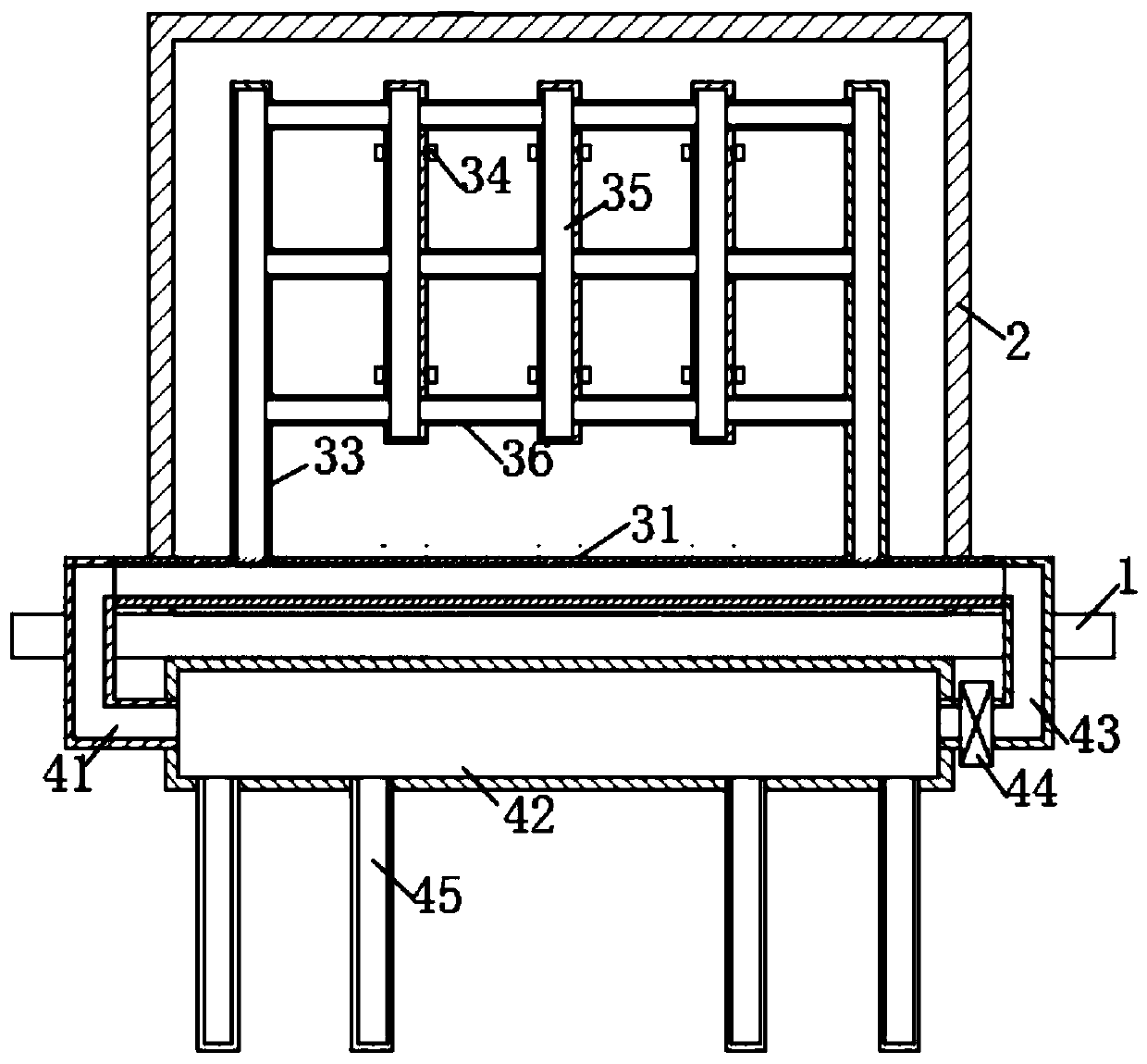 Outdoor power Internet-of-Things gateway equipment structure