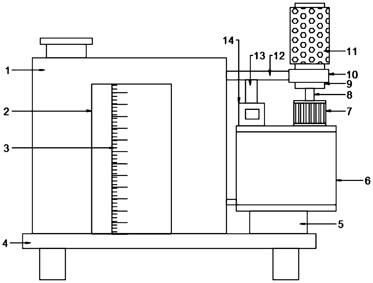 A textile high-efficiency humidifying device