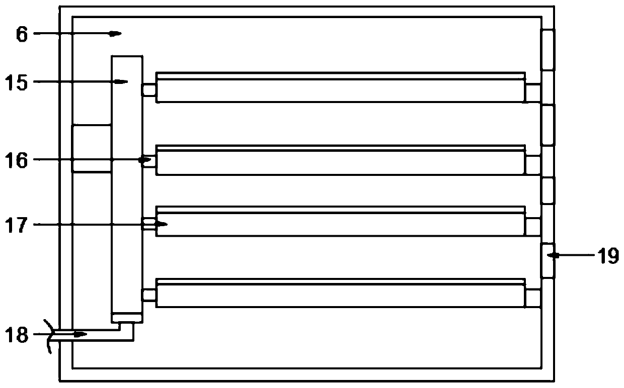 A textile high-efficiency humidifying device