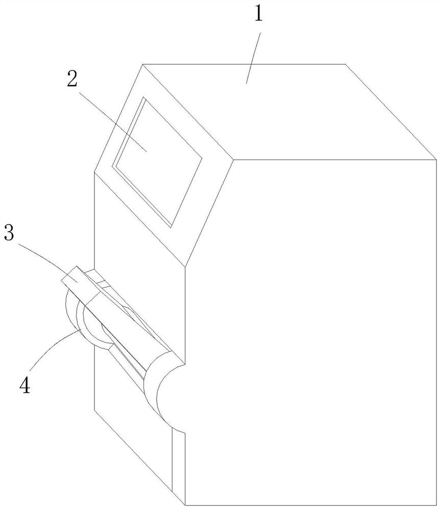 Mining circuit breaker emergency switching-on and switching-off mechanism