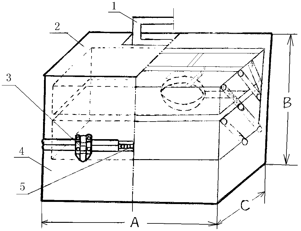 Portable multifunctional first-aid kit for infantile convulsion